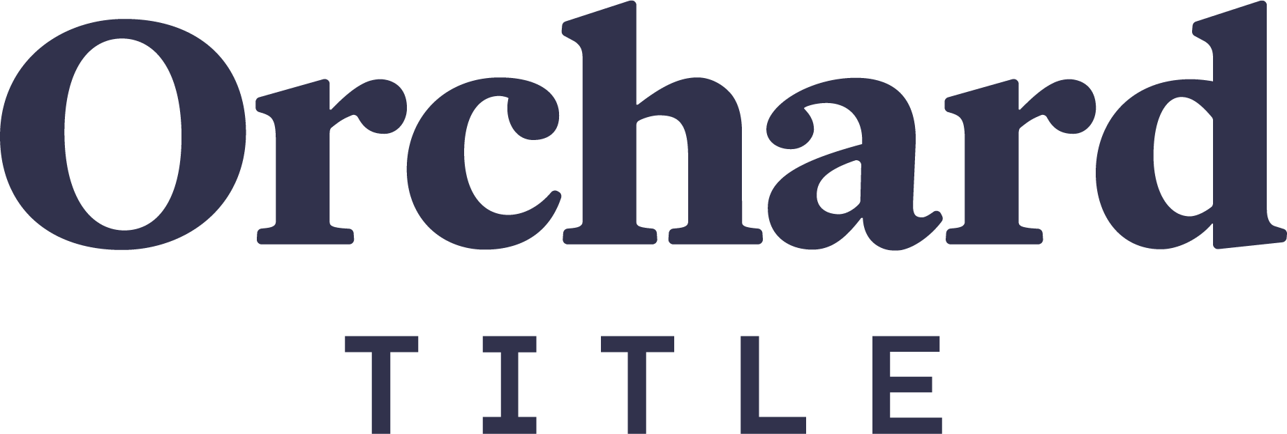 Orchard Title Logo